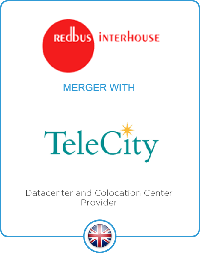 Redwood advises Redbus Interhouse on its merger with TeleCity