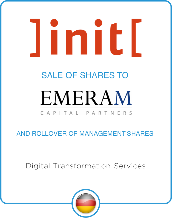 Drake Star Partners Advises Init On The Sale Of Shares To Emeram Capital