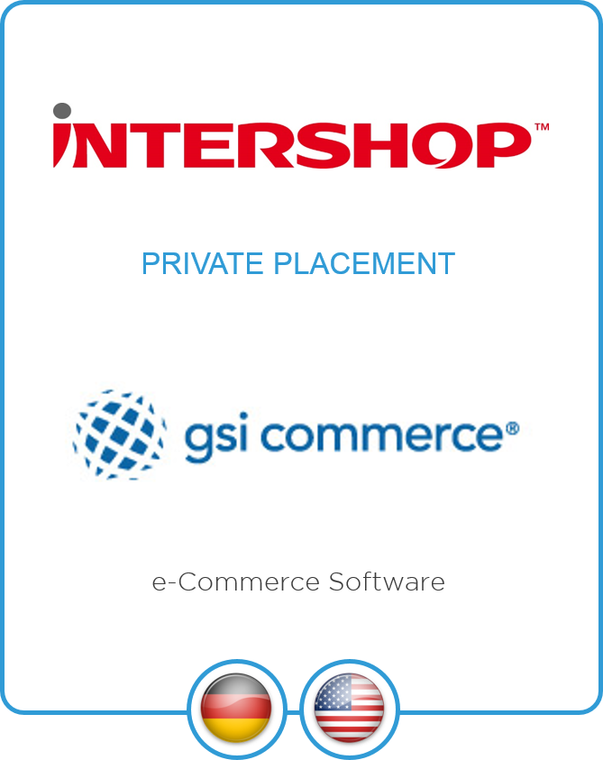 Intershop Wins GSI Commerce as Strategic Partner